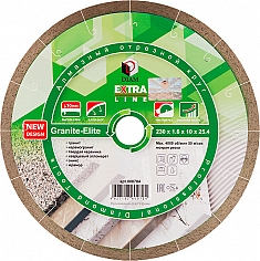 Алмазный отрезной диск Diam Extra Line 1A1R Корона Granite-Elite 230 мм