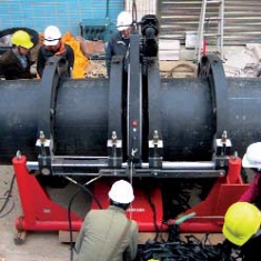Эксплуатация сварочной машины для стыковой сварки труб Rothenberger Roweld P 1200 B Professional