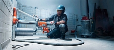 Использование водосборных коллекторов жидкого шлама Husqvarna O-образного 430 мм