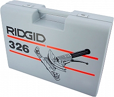 Кейс трубогиба арбалетного для дюймовых медных труб Ridgid 326
