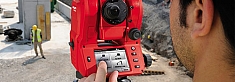 Применение тахеометра Hilti POS 18