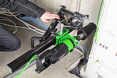 Применение установки с микроударом для сухого алмазного бурения Eibenstock DSE 162 Применение установки с микроударом для сухого алмазного бурения Eibenstock DSE 162